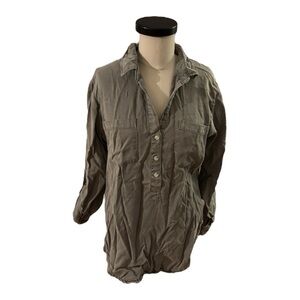 Thread & Supply Pale Green Button Up Ginger Shirt